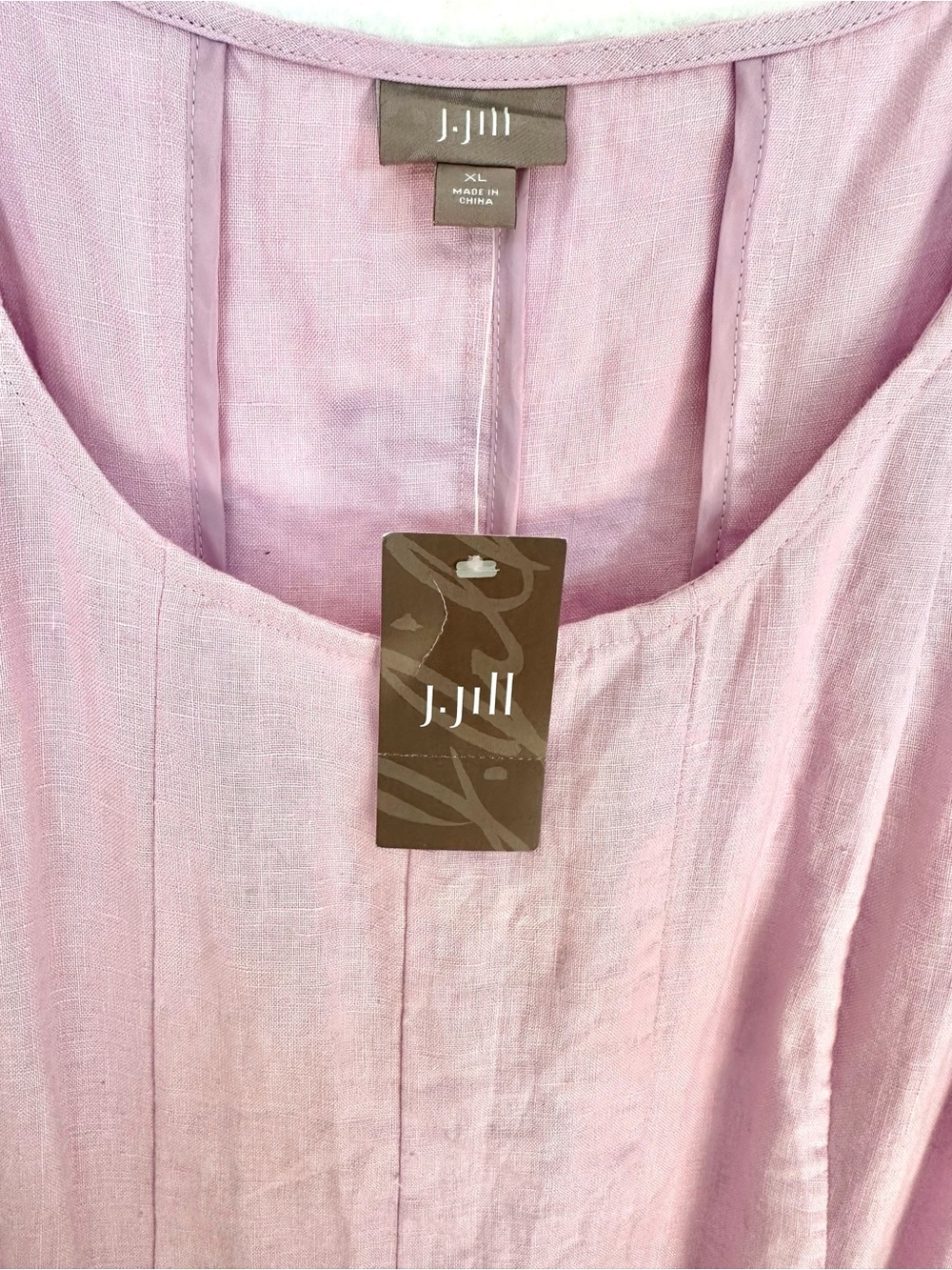 J.Jill Foxglove Linen Maxi Dress - Picture 5 of 7
